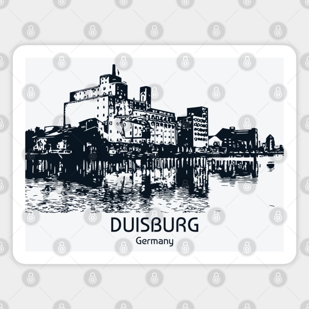 Duisburg - Germany Magnet by Lakeric